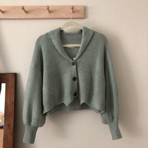 shawl cardigan - size xs